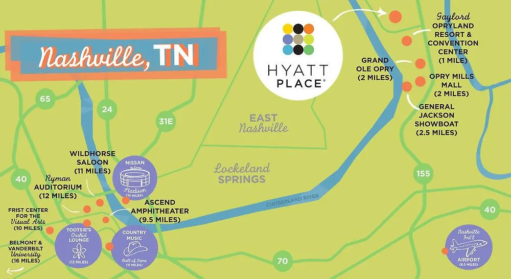Hyatt Place Nashville Opryland Hotel